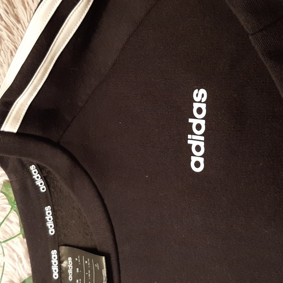 Adidas Black Sweatshirt Large - Picture 3 of 4